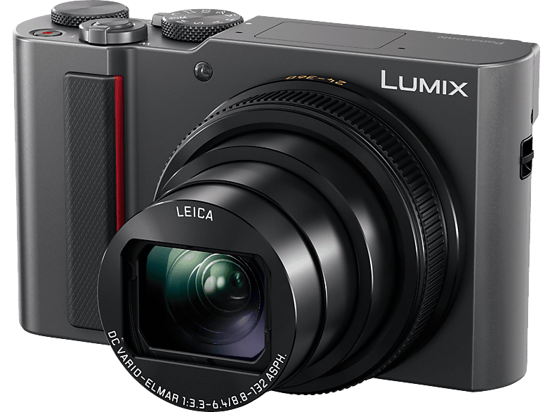 PANASONIC Lumix DC-TZ202 LEICA Digitalkamera, 20 Megapixel, 15x opt. Zoom, Silber