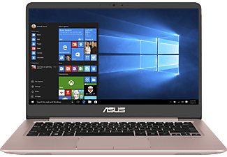 ASUS ZenBook UX410UA-GV362T rozéarany laptop (14" Full HD matt/Core i5/8GB/256GB SSD/Windows 10)