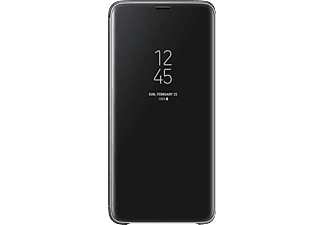 SAMSUNG Galaxy S9+ clear view cover fekete tok (EF-ZG965CBEGWW)
