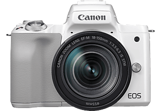 CANON EOS M50 fehér + EF-M 18-150 mm Kit (2681C042)