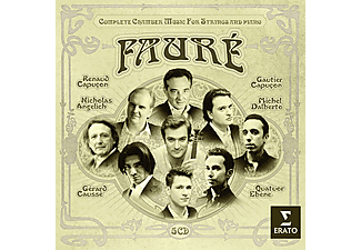 Renaud Capucon - Fauré: Összes Vonós Kam.Mű (CD)