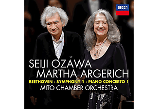 Seiji Ozawa, Martha Argerich - Beethoven: 1. szimfónia, C-dúr zongoraverseny (CD)