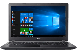 ACER Aspire 3  NX.GY3EU.005 fekete laptop(15,6" HD/Celeron/4GB/500 GB HDD/Win10H)