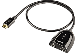 HAMA 42553 HDMI közösítő, aranyozott, 2be-1ki