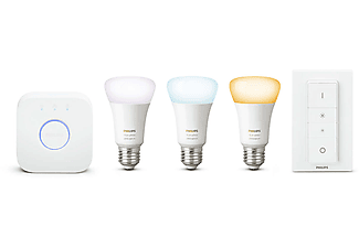 PHILIPS HUE fehér ambiance készlet 3db izzó, dimmelhető, 9,5W E27