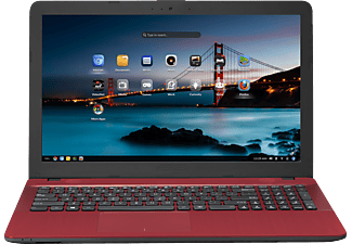 ASUS VivoBook Max X541UA-GQ1322 piros laptop (15,6" matt/Core i3/4GB/500GB HDD/Endless OS)