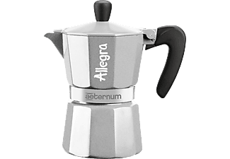 AETERNUM 6015 Allegra kotyogós kávéfőző, 3 adag, ezüst