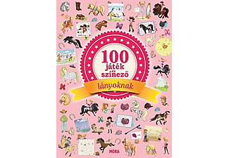 100 játék és színező lányoknak