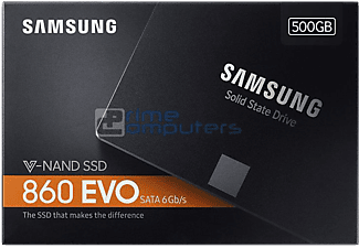 SAMSUNG 860 Evo MZ-76E500BW 2.5" 500GB 550MB Okuma 520MB Yazma SSD Hardisk
