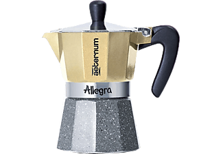AETERNUM 5682 Allegra kotyogós kávéfőző, 3 adag, Petra platino