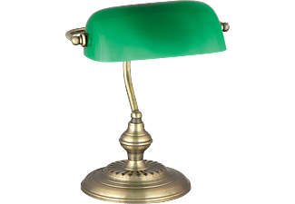 RÁBALUX 4038 BANK Asztali lámpa E27 1X60W, bronz