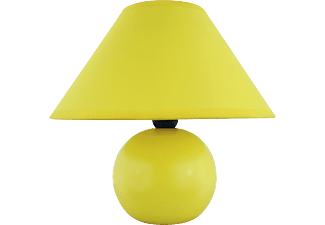 RÁBALUX 4905 ARIEL Kerámia asztali lámpa E14 Max40W, sárga