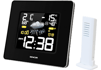 SENCOR SWS 270 Időjárás jelző, Színes kijelzővel, Előrejelzés