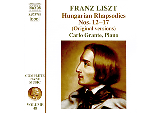 Carlo Grante - Franz Liszt: Hungarian Rhapsodies Nos. 12-17 (CD)