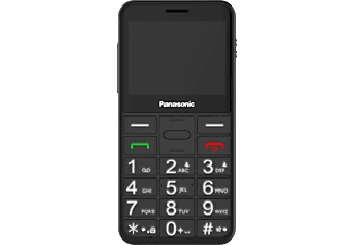 PANASONIC KX-TU150 fekete nyomógombos kártyafüggetlen mobiltelefon időseknek