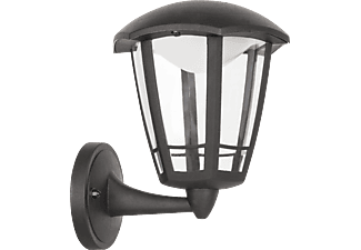 RÁBALUX 8126 SORRENTO Kültéri LED falilámpa, felfele fekete, 8W 500LM IP44