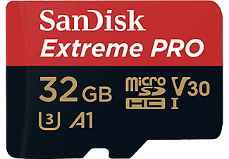 SANDISK 32GB Micro SD Extreme Pro 100Mb/S 90Mb/S Hafıza Kartı