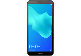 HUAWEI Y5 (2018) fekete Dual SIM kártyafüggetlen okostelefon