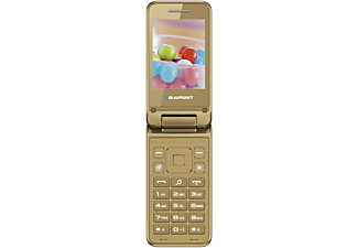 BLAUPUNKT FL-04 arany kártyafüggő mobiltelefon + Telenor MyMinute kártya
