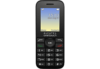 ALCATEL 1016 fekete kártyafüggetlen mobiltelefon + Telekom Domino kártya