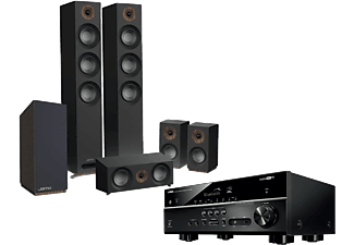 JAMO S 809 HCS  5.1 elektronika szett (S 809+S 801+S 81 CEN+S 810 SUB + Yamaha RX-V483)