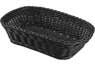 WESTMARK Fonott ovál kosár 23,5×16×6,5 cm, fekete