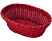 WESTMARK Fonott ovál kosár, 23,5×16×6,5 cm, piros