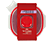 SNIPS 000700 Műanyag bögre, 0.7l, piros