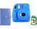 FUJIFILM Instax MINI9 cobalt blue +Fuji Film Colorfilm Instax mini Glossy film 20db/csomag +laporta album Kit