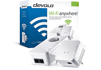DEVOLO dLAN 550 WiFi áramLAN kezdő csomag