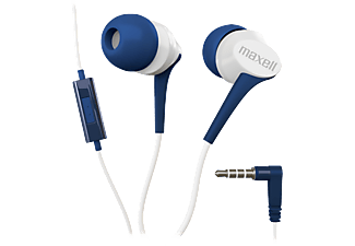 MAXELL 303995.00.CN FUSION DAMASK EP Vezetékes fülhallgató mikrofonnal, kék-fehér