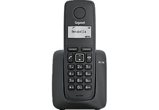 GIGASET A116 dect telefon fekete