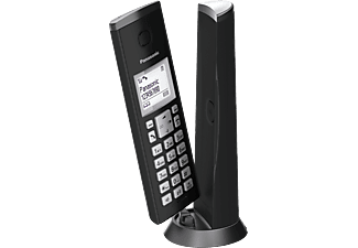PANASONIC KX-TGK210PDB fekete dect telefon