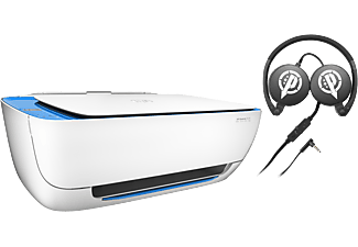 HP DeskJet Ink Advantage 3639 fehér multifunkciós nyomtató + H2800 fekete tankcsapda headset