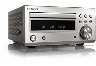 DENON RCD-M41 sztereó erősítő CD lejátszóval, prémium ezüst