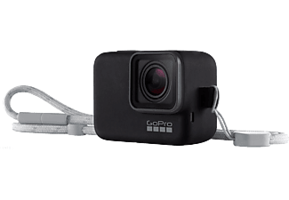 GOPRO Sleeve + Lanyard (szilikon tok és pánt) – fekete (ACSST-001)