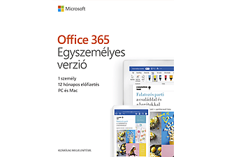 Office 365 (1 felhasználó, 1 év) (PC)