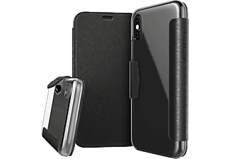X-DORIA iPhone XR Folio fekete flip tok (3X3C1297A)