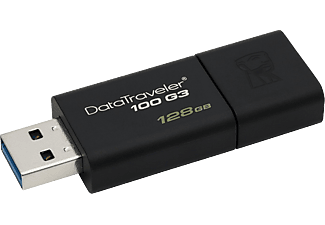 KINGSTON DataTraveler 100 G3 128GB USB 3.0 fekete pendrive