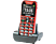 EVOLVEO EasyPhone EP-500 piros nyomógombos kártyafüggetlen mobiltelefon