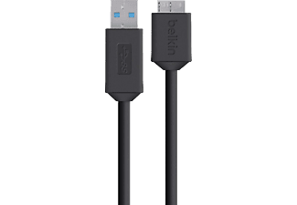 BELKIN F3U166BT03-BLK Micro-B-/USB 3.0 univerzális adatkábel