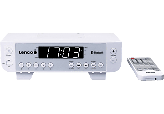 LENCO KCR-100 konyhai rádió, fehér