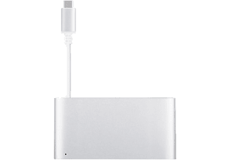 MOSHI USB-C Multiport adapter ezüst