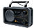 MUSE M06DS analóg rádió, fekete