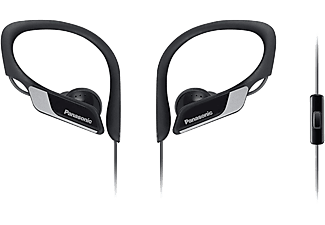 PANASONIC RP-HS35ME-K vízálló sport fülhallgató sportoláshoz, fekete
