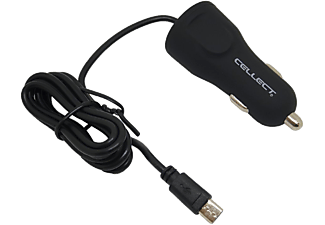 CELLECT Autós töltő Micro USB csatlakozással, 2.4A