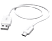 HAMA Adatkábel USB A - microUSB, fehér, 1,5m (123579)