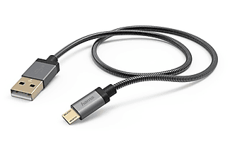 HAMA 173625 Adatkábel Micro USB "Elite - Metal" 1,5M