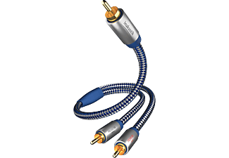 INAKUSTIK Premium Y-Subwoofer Kábel, RCA-2*RCA, 2,0 m (0040802)
