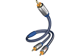 INAKUSTIK Premium Y-Subwoofer Kábel, RCA-2*RCA, 3,0 m (0040803)